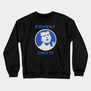 conway twitty || blue jeans Crewneck Sweatshirt